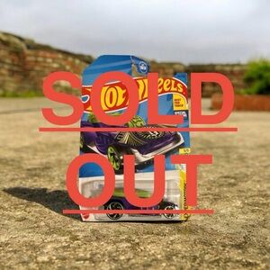 Hot Wheels - 2023 Experimotors 5/5 Clip Rod 119/250 Cake Topper Purple Green